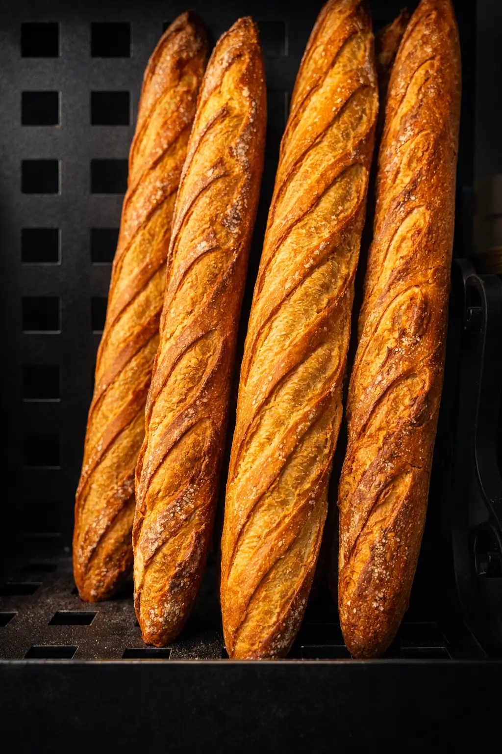 Barras de pan recién hechas